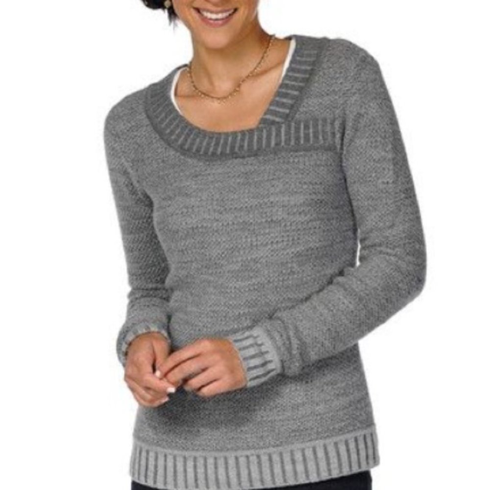 Horny Toad Merino Honeycomb Knit Sweater